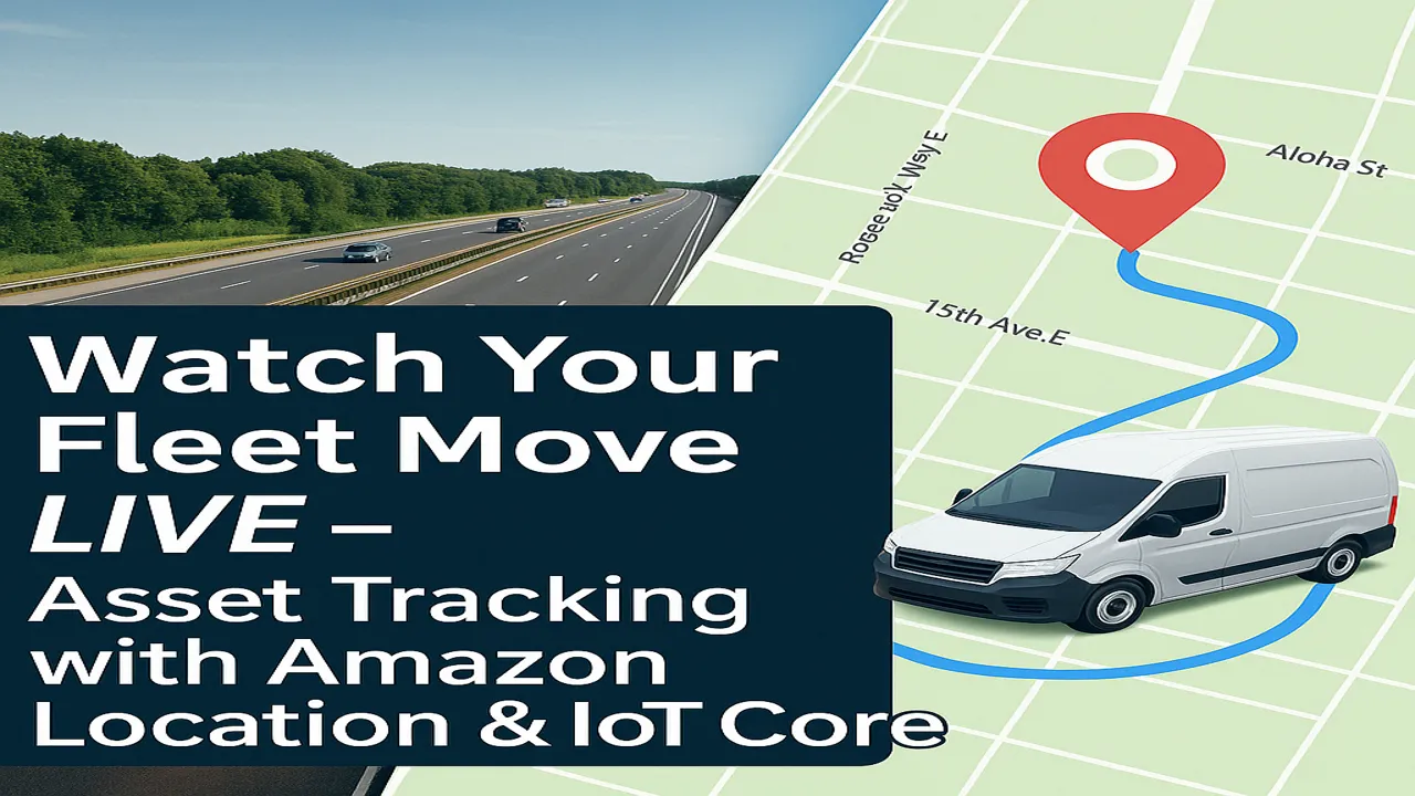 Watch Your Fleet Move LIVE - Asset Tracking with Amazon Location & IoT Core