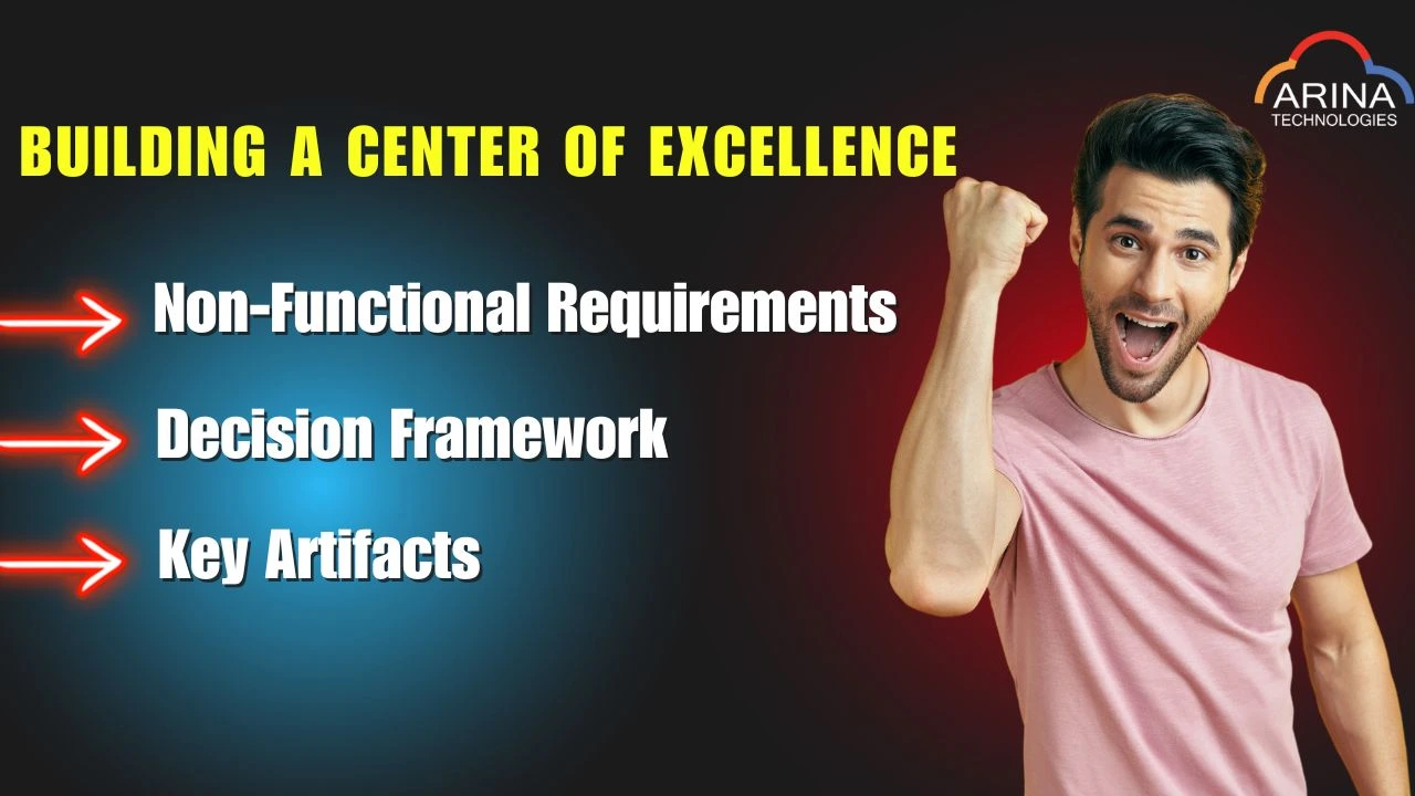 Building a Center of Excellence: Non-Functional Requirements, Decision Framework, and Key Artifacts