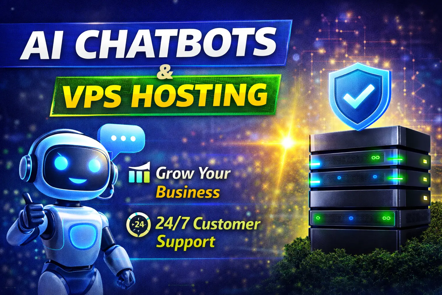 24/7 Intelligent Conversations: How AI Chatbots and Robust Hosting Grow Your Business
