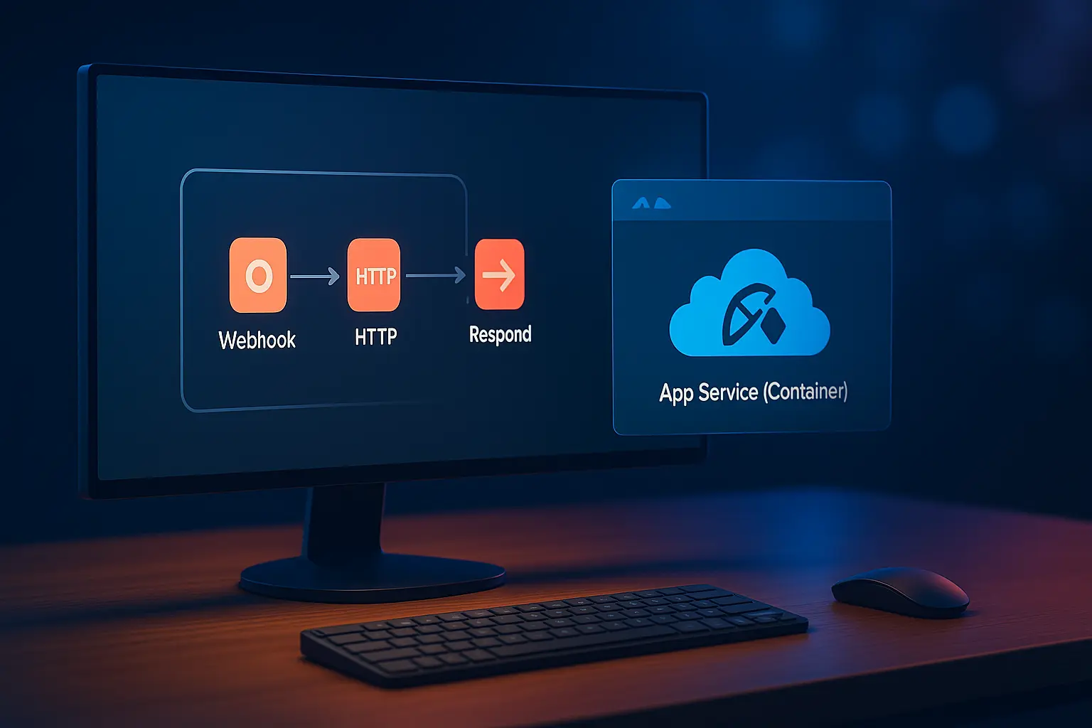 Running n8n on Azure AppService (Docker) — Login, and a Live Webhook Tutorial