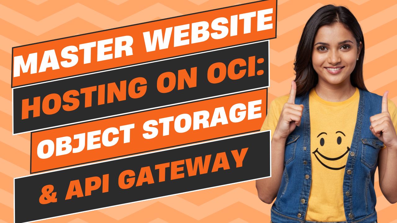 Master Website Hosting on Oracle Cloud: Effortless Setup with Object Storage and API Gateway!